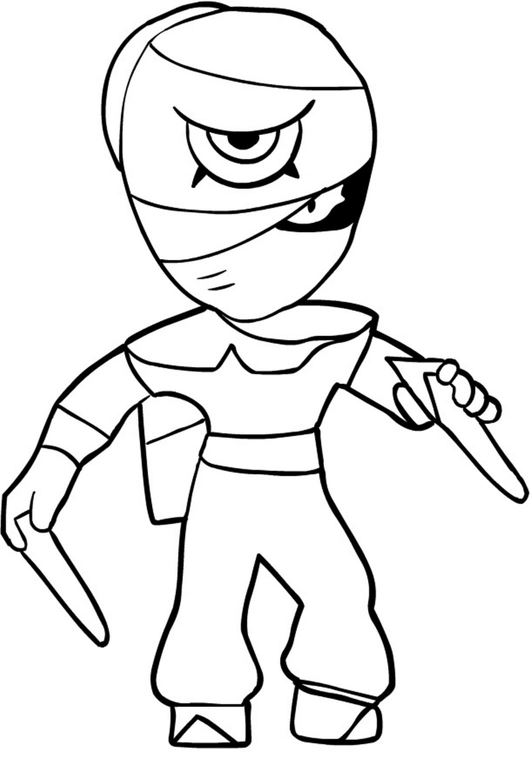 Brawl Stars kolorowanki